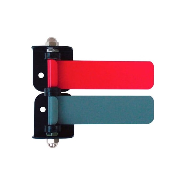 Omnimed. Omnimed 2-Flag Room ID System, 4inL Aluminum Flags, 1/PK 291832 - main